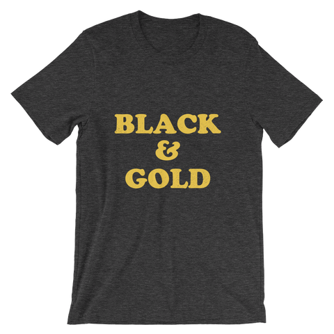 Black & Gold - Unisex Tee