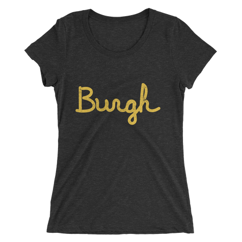 Burgh Script - Womens Tee