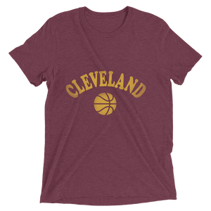 Wine & Gold Basketball - Unisex Tee