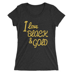 Love Black & Gold - Womens Tee