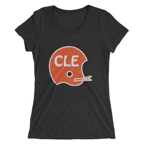 CLE Vintage Helment - Womens Tee