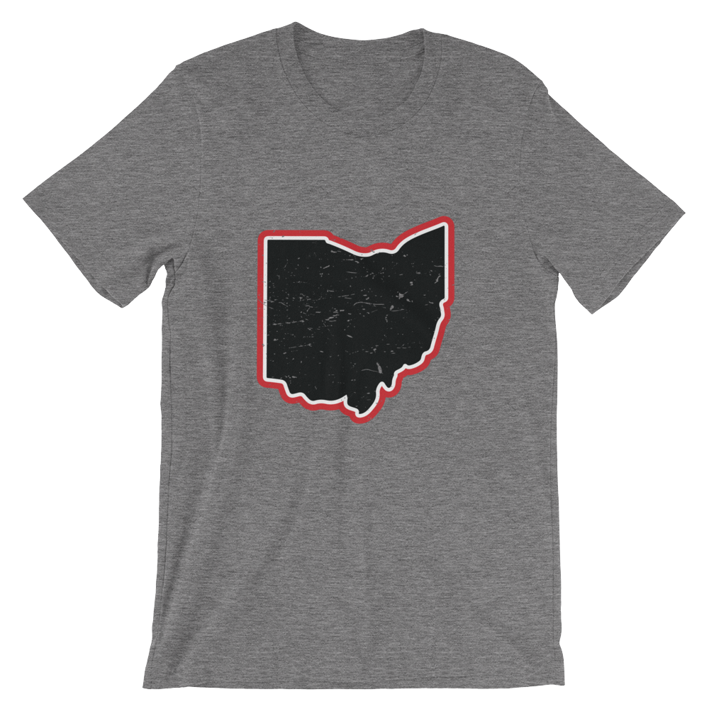 Ohio Vintage Map - Unisex Tee