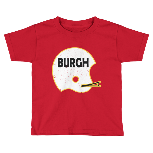 Vintage BURGH Helmet - Relaxed Fit Toddler Tee